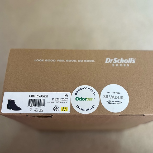 Dr. Scholl's Women's Black Lawless Leather Ankle Boot NWT - Picture 10 of 10